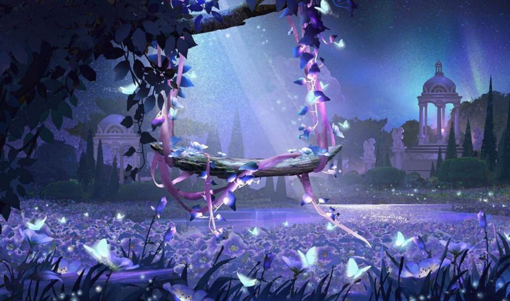 其实仲夏夜之梦画出来的效果很美,那个秋千的样式非常漂亮.