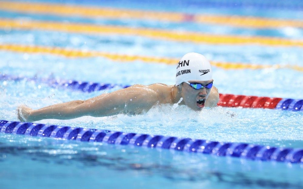 (东京奥运会)游泳——汪顺无缘男子4x100米个人混合泳