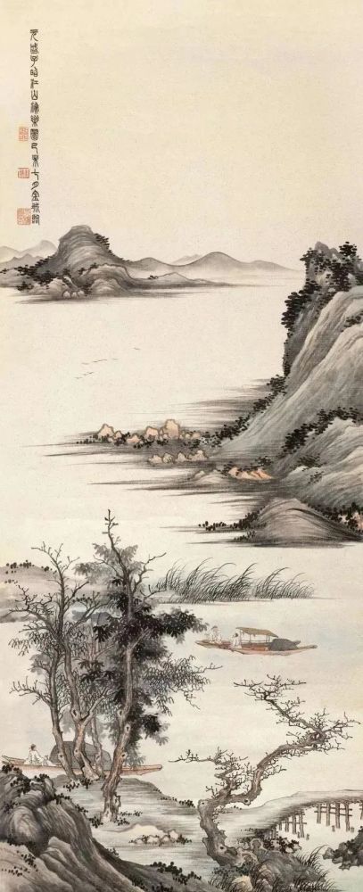 这古意山水画,静气,养心