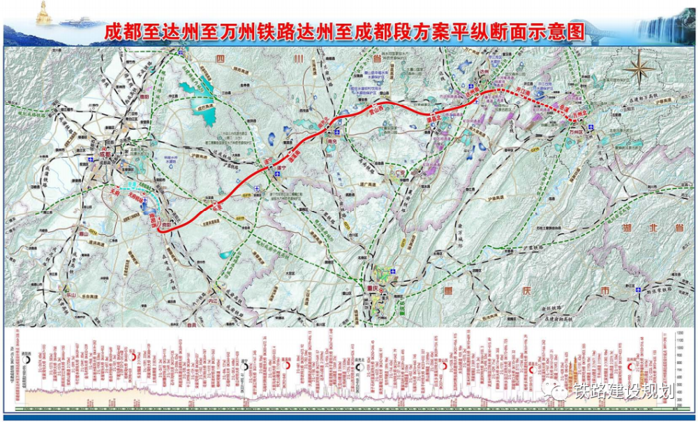 开工倒计时西成铁路四川段成达万高铁即将启动施工招标