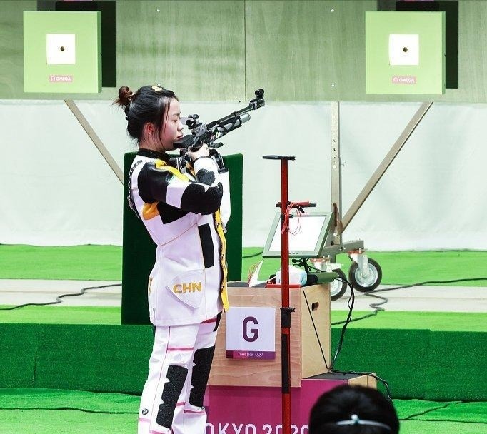 气手枪马桢波,女子气手枪冯思璇,女子气步枪杨倩,男子气步枪汤嘉豪