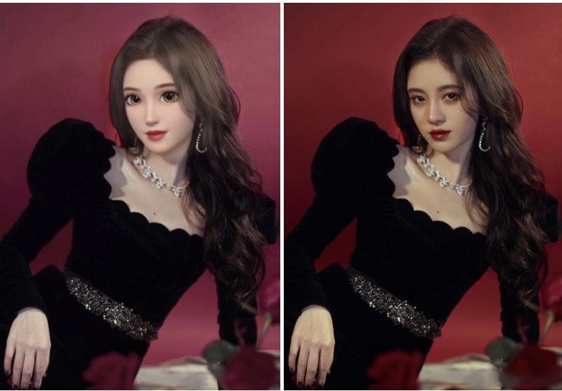 继jennie的鲶鱼脸,假到不行的建模脸成审美风向标?比例过分完美了