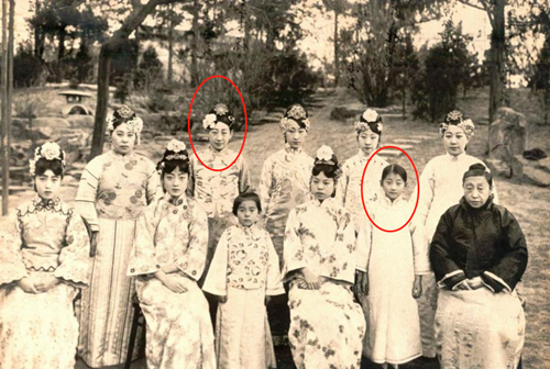 晚清后宫老照片:嫔妃,格格真的都很丑?那是你没有见过