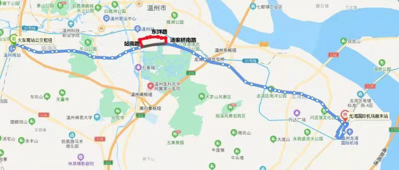 7月29日起,温州市区将新辟及调整一批公交线路