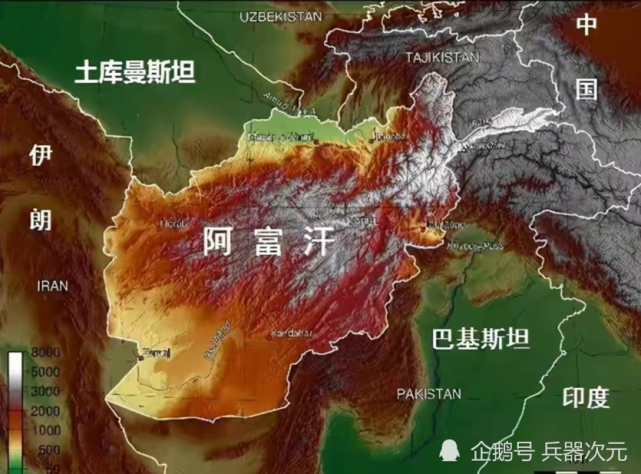 阿富汗所在的地理位置可以说得天独厚