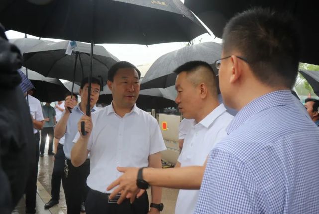 晋中市委副书记市长常书铭市长带队调研山西职教港项目