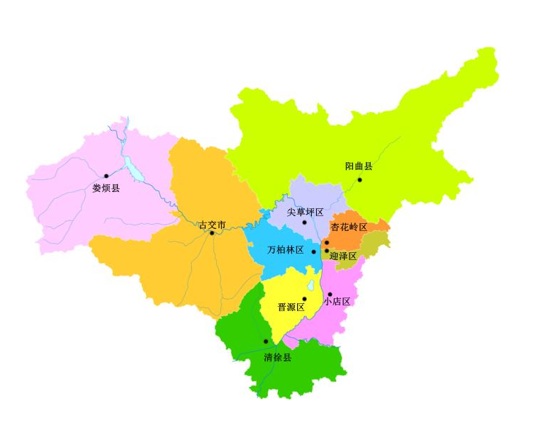 山西省的区划调整11个地级市之一太原市为何有10个区县