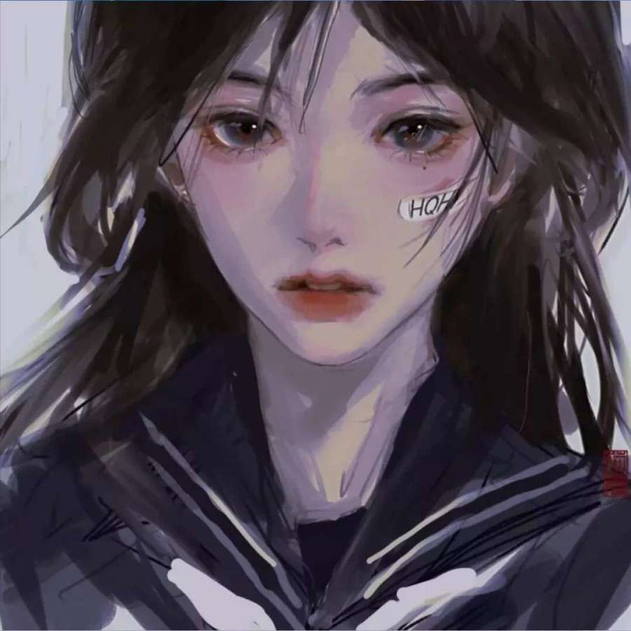 被神明抛弃的温柔女头融进一段夜色你会想起谁