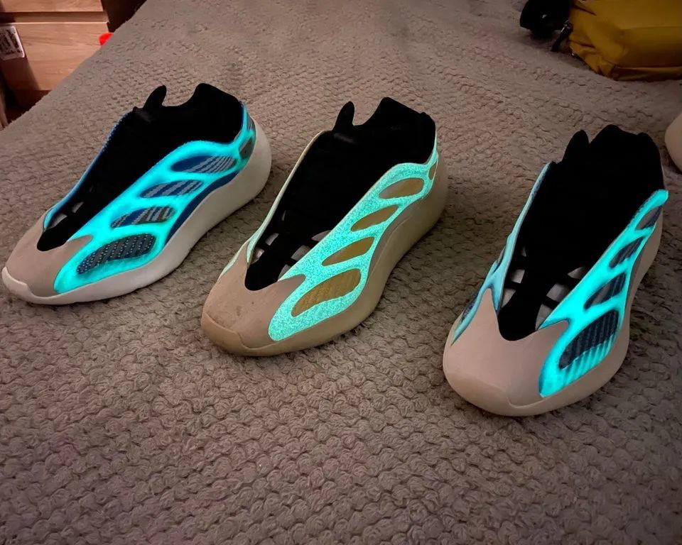 实锤了yeezy700第三代夜光新配色曝光下月限量发售