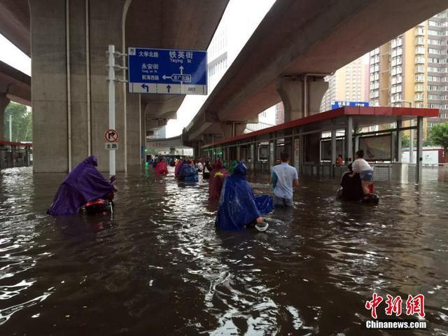 河南暴雨|沙口路|地铁