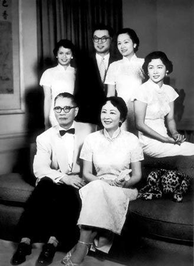 第二代宋氏三姐妹个个貌美如花名字里藏着父亲宋子文的初恋秘密