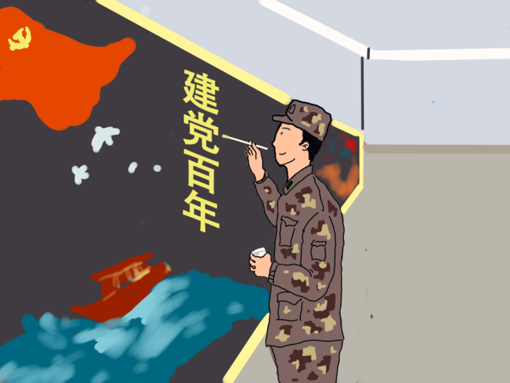 一幅幅历史图片 一件件革命文物 让走进党史展览馆的官兵们 仿佛置身