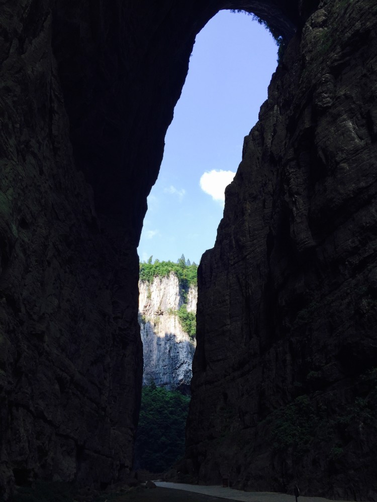 重庆武隆,天坑地缝