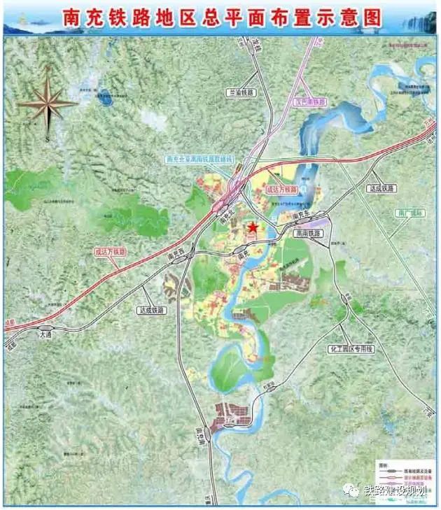 成达万铁路南充段力争今年开工,设置南充北,营山西两个站