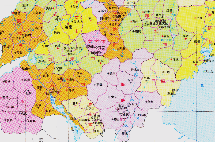 山东省的区划调整,16个地级市之一,日照市为何只有2个