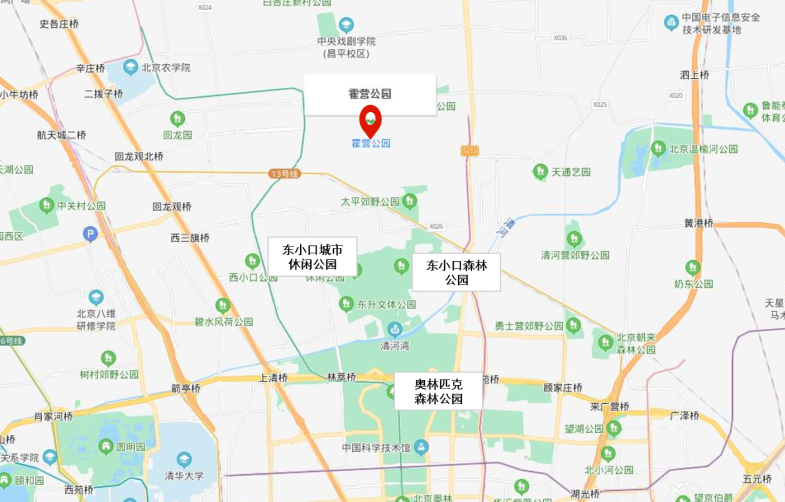 回天地区新添一座大型公园 霍营公园开园迎宾