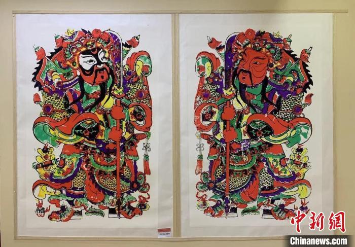 "年画始祖"平阳木版年画原刻版集中展 让非遗焕发新活力