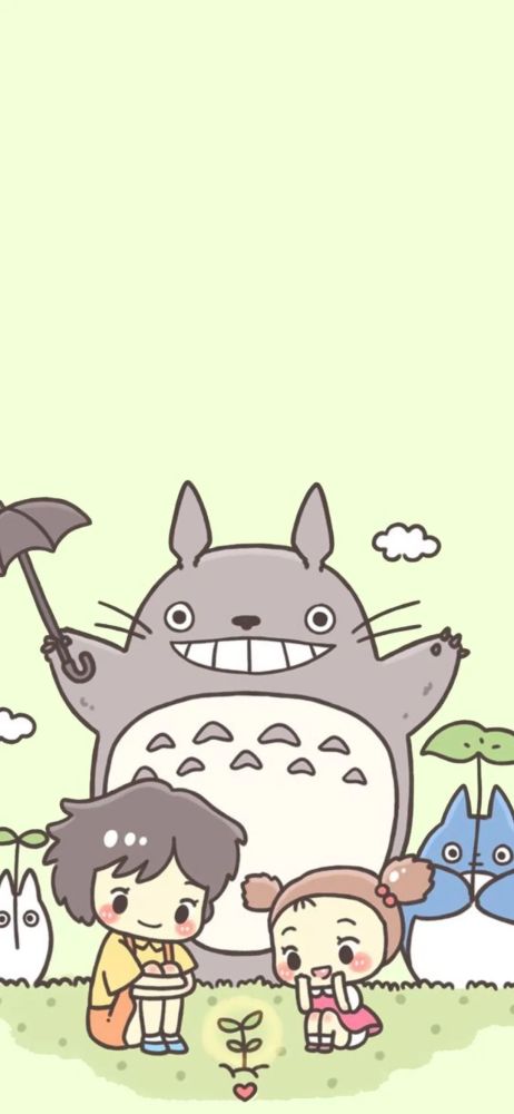 壁纸|可爱动漫龙猫壁纸超萌