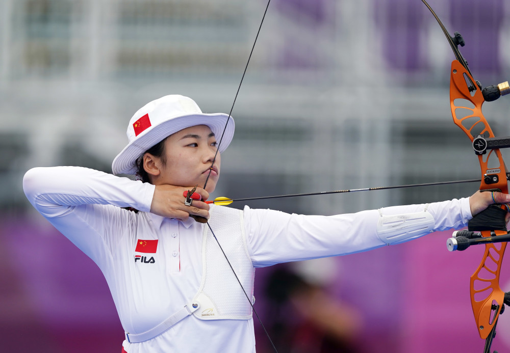 (东京奥运会)射箭——女子个人淘汰赛:杨晓蕾遭淘汰