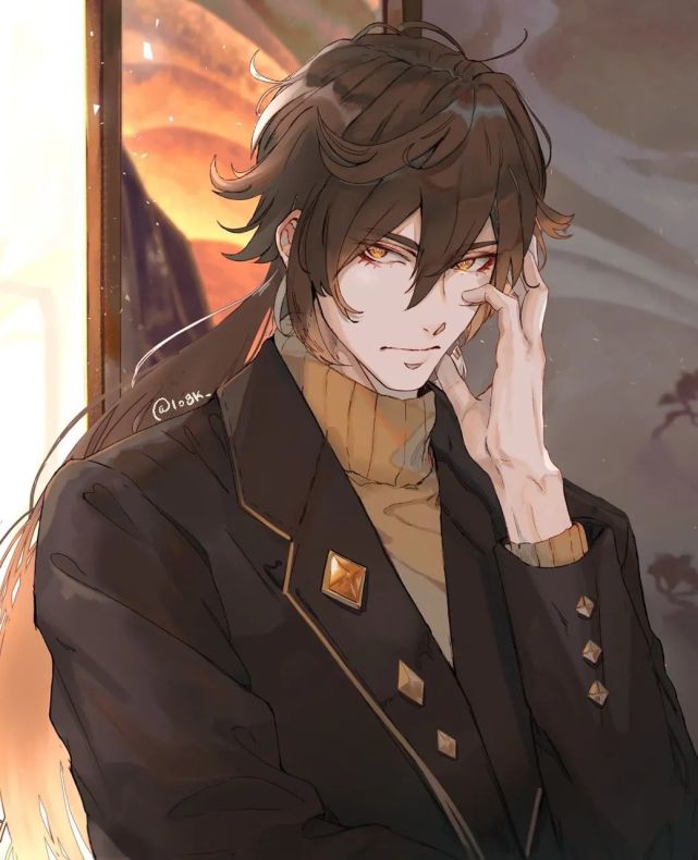每一张都戳在我的萌点上(动漫男生) 画师:@1o8k