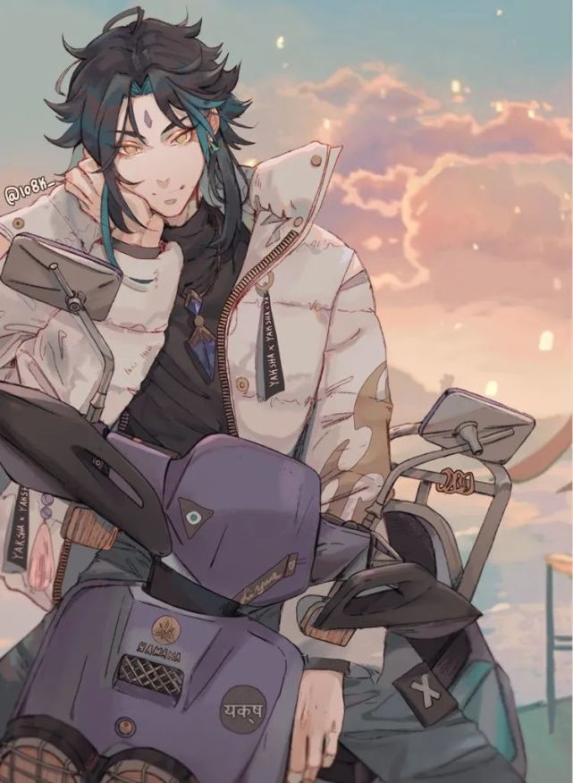 每一张都戳在我的萌点上(动漫男生) 画师:@1o8k