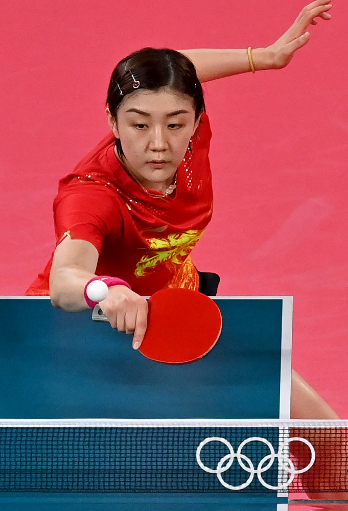 (东京奥运会)乒乓球——女单:陈梦晋级八强(2)