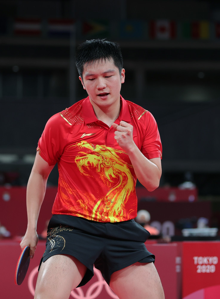 (东京奥运会)乒乓球——男单:樊振东晋级八强