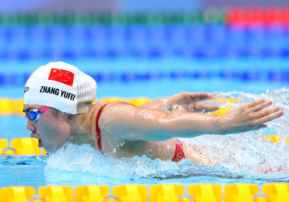 (东京奥运会)游泳——女子200米蝶泳预赛赛况