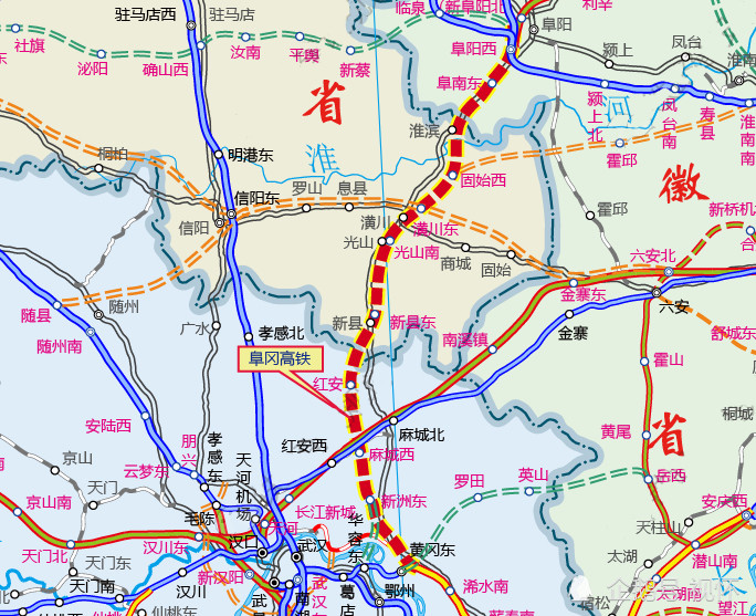 武汉枢纽直通线:今年5月中国铁路武汉局在回复网友的咨询提到,该项目