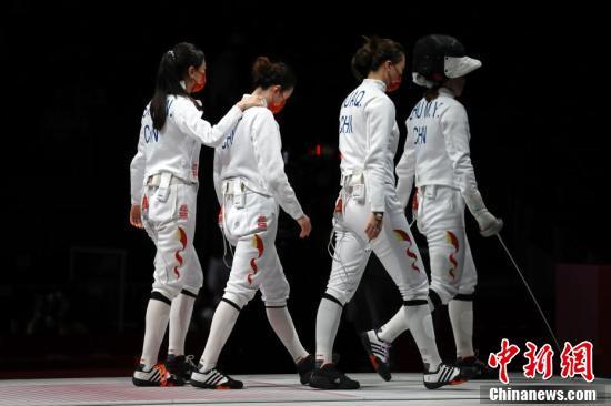 中国队无缘击剑女子重剑团体奖牌