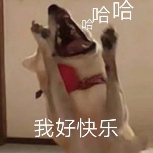 沙雕猫狗表情包:没有困难的工作,只有勇敢的狗狗