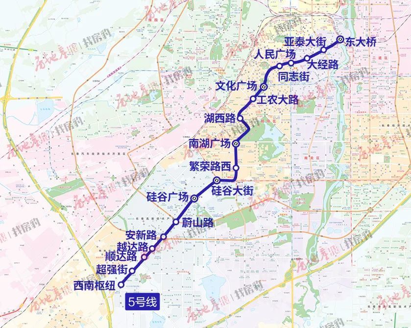 大长春启动增速模式年底2条轨交通车9条在建东北之首