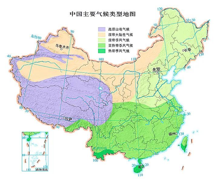 分布三大牧区大致位于400毫米等降水量线西北东南一侧则主要为耕地再