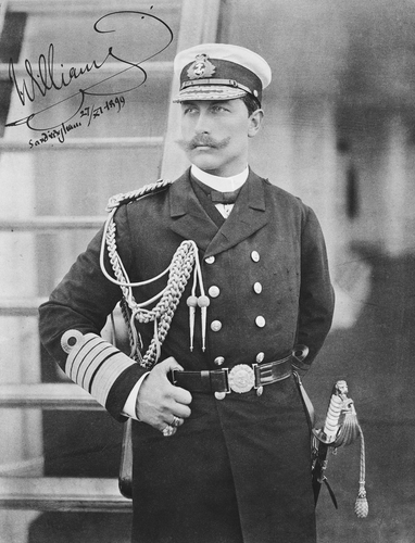 德皇是个海军迷,威廉二世与19世纪末的德国海军