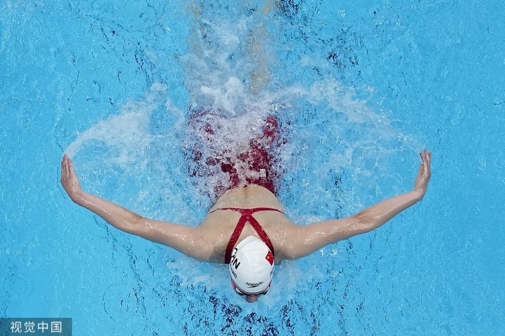 2020东京奥运会女子200米蝶泳半决赛:张雨霏,俞李妍携手晋级