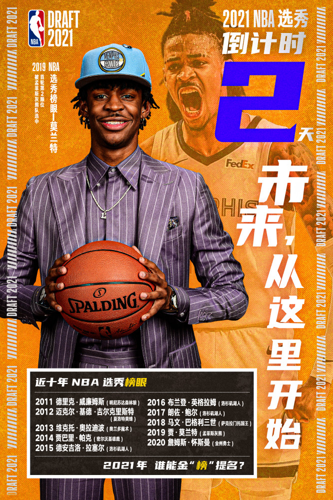 距离#2021nba选秀#开始倒计时2天.