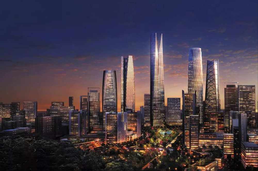济南新增大型地标,是当地第二高楼,总建筑面积22.6万平方米