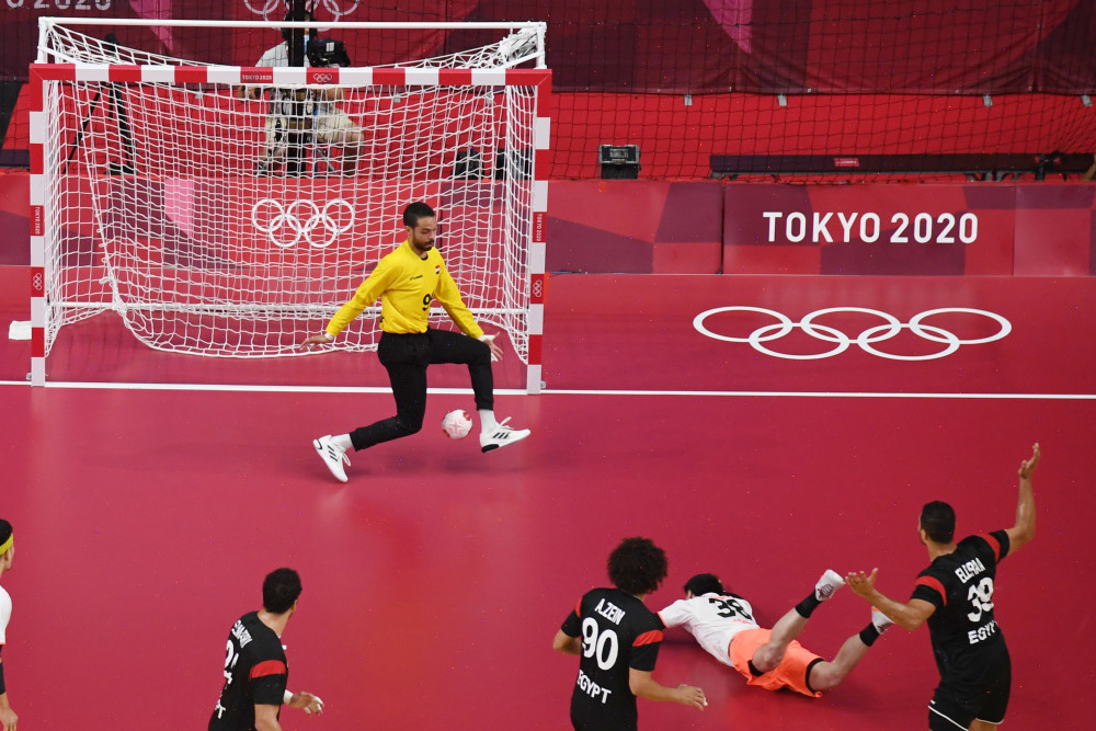 (东京奥运会)手球——男子小组赛:埃及胜日本
