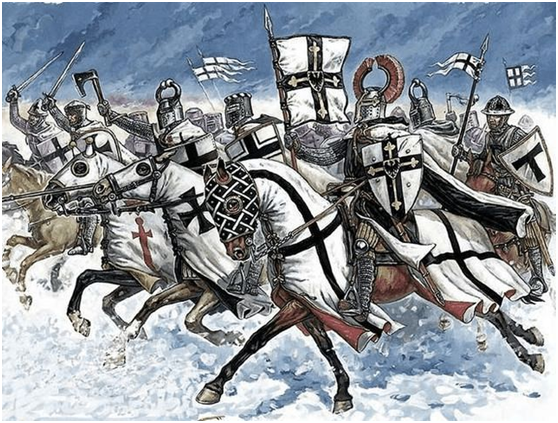 条顿骑士团很快向普鲁士人操起屠刀,1230年,条顿骑士团最著名的英雄
