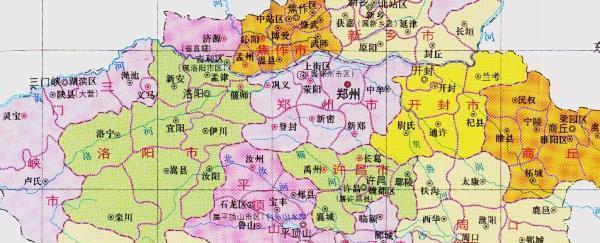 河南省的区划调整,17个市之一,平顶山市为何有10个区县?