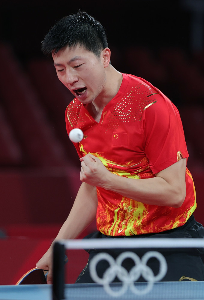 (东京奥运会)(4)乒乓球——马龙晋级男单四强