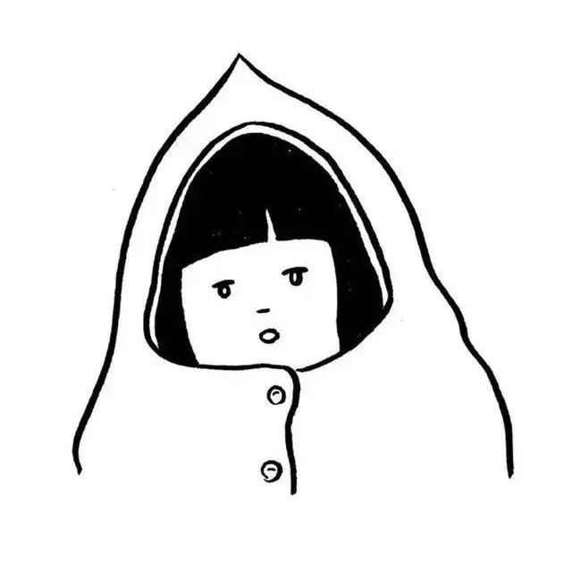 超级简约线条简笔画头像|合集