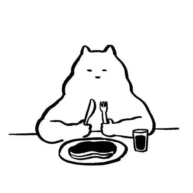 超级简约线条简笔画头像|合集