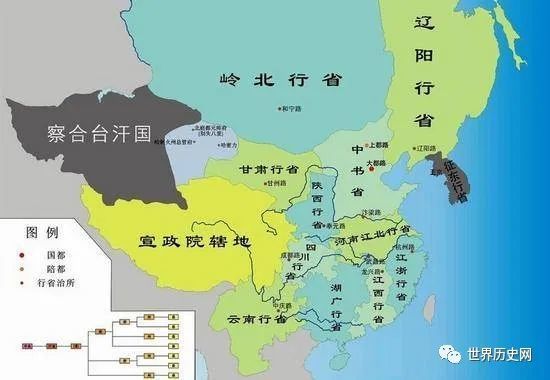 淮安县,淮阴县,新城县,海宁州,泗州,安东州) 明朝分为两京一十三省