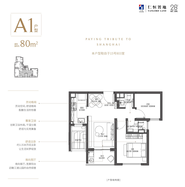 海上溪云是去年仁恒和华发联手摘得的地块,项目处在周浦低密度板块