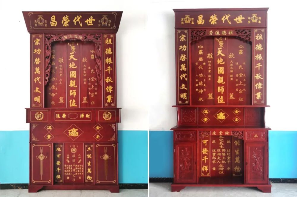 温塘首家大型实木神龛专营店正式开业