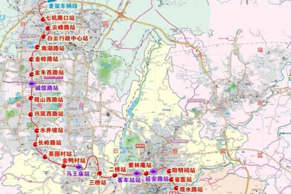 上班族"有福了",贵阳地铁2号线开通在即,全长43公里,设32站