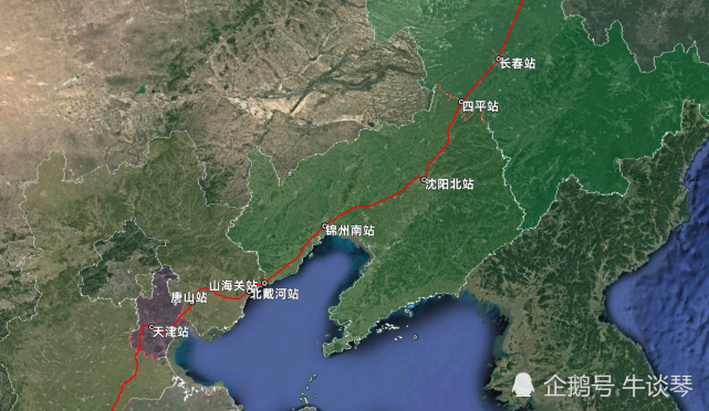 t242次列车运行线路图:安徽合肥开往齐齐哈尔,全程2494公里