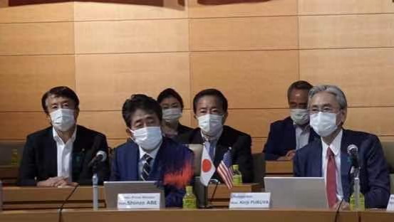 "美日台"又有新动作,安倍也来掺和丨北京观察