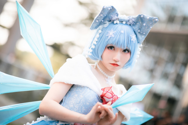 【cosplay欣赏】东方project-琪露诺 30期